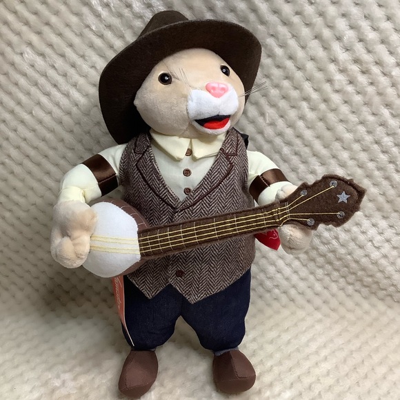 KIA Soul Mascot Plush Hamstar Hamster Playing Banjo Stuffed Animal Toy with Tags - Picture 1 of 16